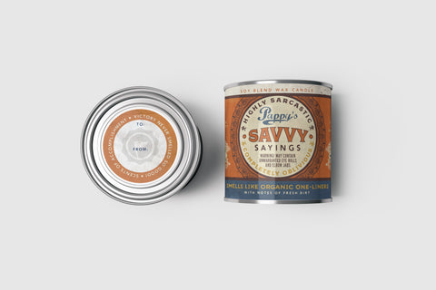 Pappy's Savvy Sayings 16oz. Candle