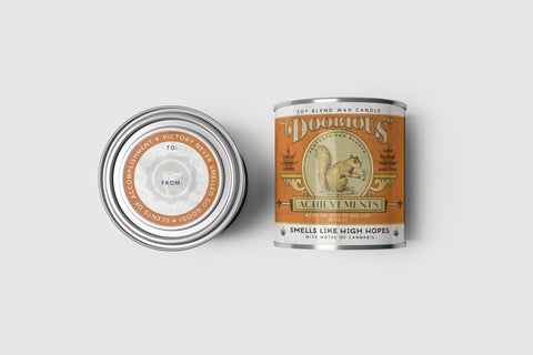 Doobious Achievements Cannabis 16oz. Candle