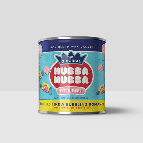 Hubba Hubba Bubble Gum 16oz. Candle