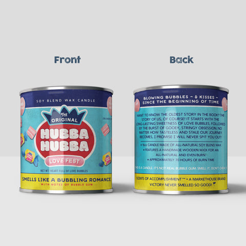 Hubba Hubba Bubble Gum 16oz. Candle