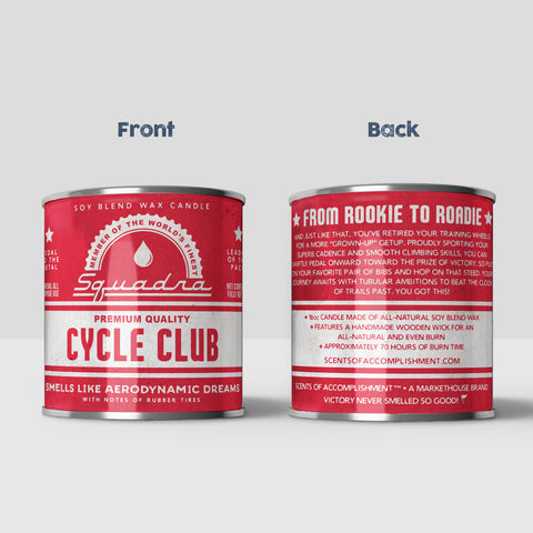 Bicycle 16oz. Candle