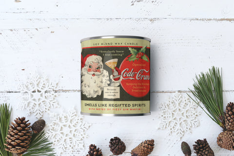 Code-Crunk Santa Holiday 16oz. Candle