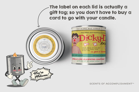 Dicky-Do Award 16oz. Candle