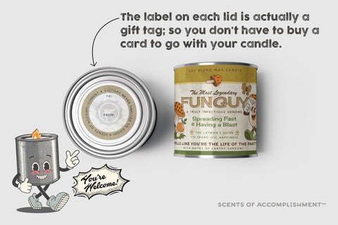 FunGuy Mushroom 16oz. Candle