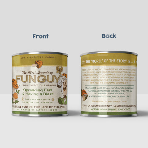 FunGuy Mushroom 16oz. Candle