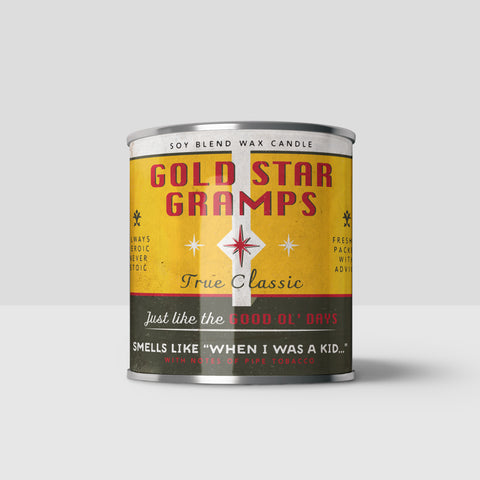 Gold Star Gramps 16oz. Candle