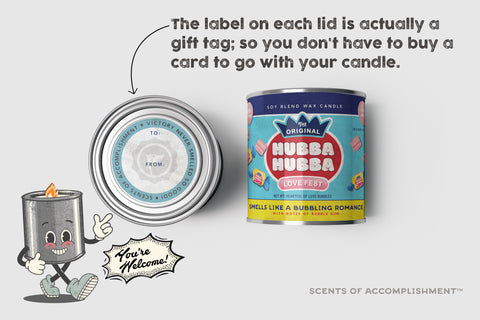 Hubba Hubba Bubble Gum 16oz. Candle