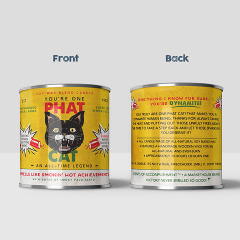 Phat Cat 16oz. Candle