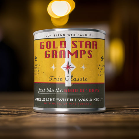 Gold Star Gramps 16oz. Candle