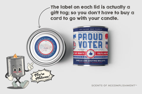 Proud Voter 16oz. Candle