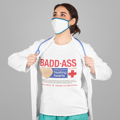 Badd-Ass Nurse T-shirt
